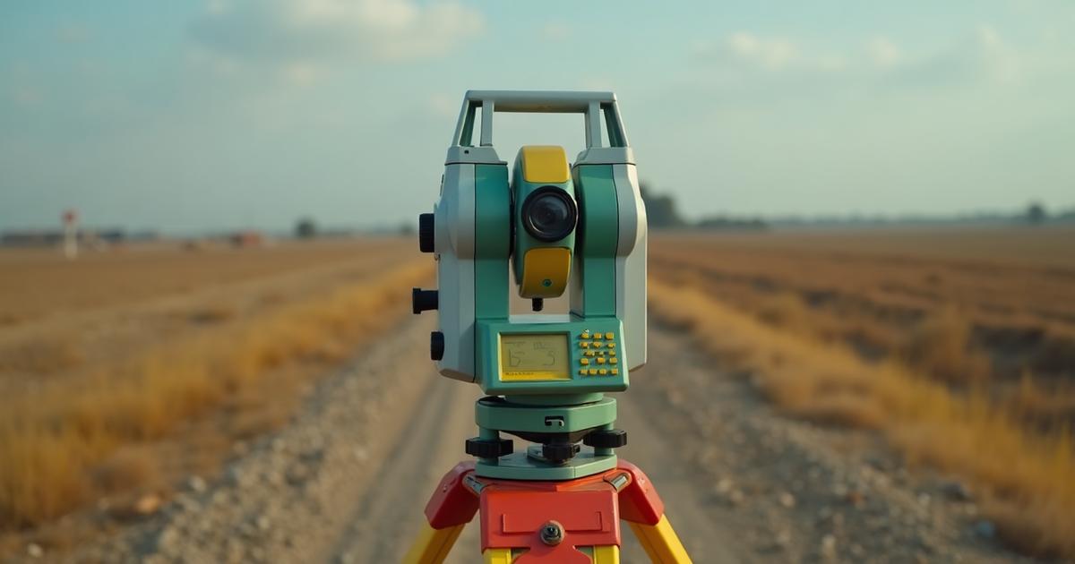 Clinómetro utilizado en topografía